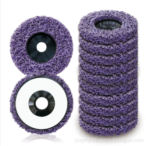 3M Premium Abrasive Tools: 4.5 Inch Strip It Discs - Blue and Purple Grinding Discs for Effective Paint and Rust Removal